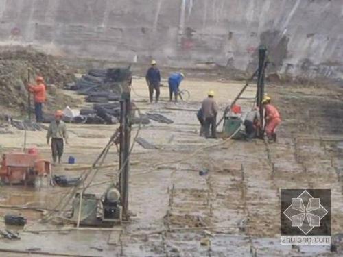 崂山我公司承建北京房山区水池地基注浆加固工程